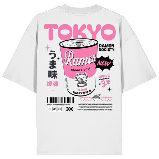 Lucky Ramen Can -  Oversize - Back Print
